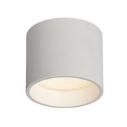 VK Lighting Mos - plafonnier d’extérieur - Ø 7 x 8,5 cm - 6W LED incluse - IP44 - blanc