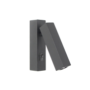 VK Lighting Obo - applique murale - 3 x 7,2 x 14,5 cm - 3W LED inclus - noir