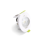 Integral LED Evofire 85 - spot encastrable - Ø 85 mm, Ø 70 mm encastrement - blanc