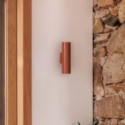 Faro Stan - applique murale - 6 x 7,2 x 22,5 cm - Terracotta
