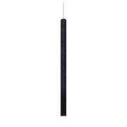ONE Light LED Suspension Tubes - lampe suspendue - Ø 2,6 x 180 cm - 6W LED inclus - noir