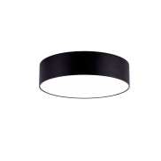 Faro Aris - plafonnier - Ø 25 x 5,5 cm - 30W LED inclus - noir