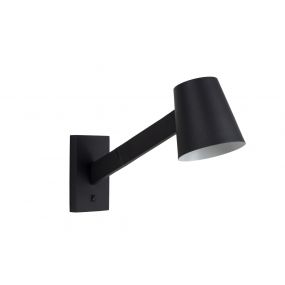 Lucide Mizuko - lampe murale avec interrupteur - 36 x 13 x 32 cm - noir