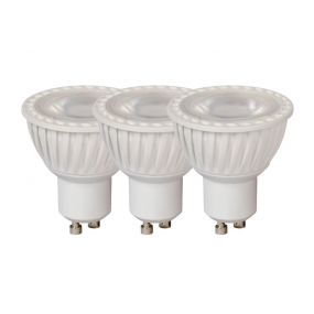 spot LED à intensité variable (lot de 3) - GU10 - 5W - 3000K - blanc