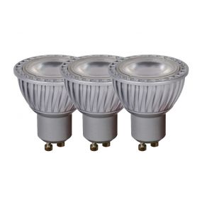 spot LED à intensité variable (lot de 3) - GU10 - 5W - 3000K - gris
