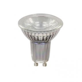 spot LED à intensité variable - GU10 - 5W - 2700K - transparent