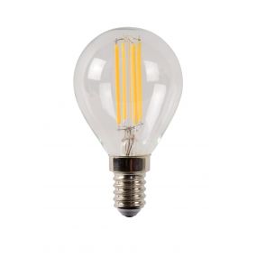 ampoule à filament LED à intensité variable - 7,7 cm - E14 - 4W - 2700K - transparent
