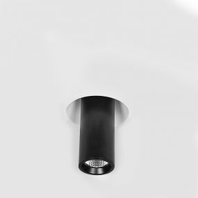 Nova Luce Giacomo - spot - 18 cm - noir et blanc