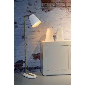 Lucide Cona - lampadaire - 140 cm - blanc