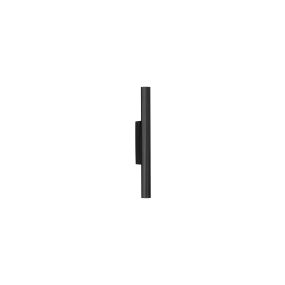 Nova Luce Paron - applique murale - 2,5 x 30 x 7 cm - 11W LED inclus - noir sablé