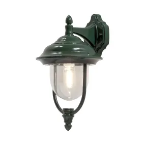 Konstsmide Parma Down - applique murale d'extérieur - 24 x 29 x 26 cm - IP43 - vert