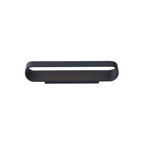 Maxlight Zafira - applique murale - 25 x 10 x 6,6 cm - 12 x 0,5W LED inclus - noir