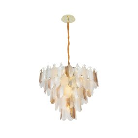 Maxlight Arwena - lampe suspendue - Ø 80 x 150 cm - or