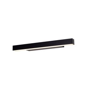 Maxlight Linear - applique murale - 57 x 10 x 4,5 cm - 18W LED inclus - IP44 - noir