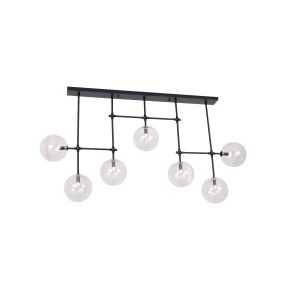 Maxlight Lollipop - lampe suspendue - 140 x 75 cm - noir