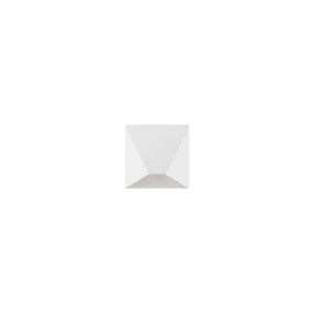 Nova Luce Bazz - applique murale - 16 x 5 x 16 cm - 3W LED inclus - blanc sable