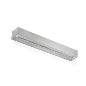 Faro Tacana - applique murale - 38 x 7,5 x 5,5 cm - 24W LED inclus - IP65 - aluminium satiné
