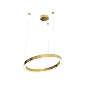 Maxlight Luxury - lampe suspendue - Ø 70 x 250 cm - 43W LED dimmable inclus - gold