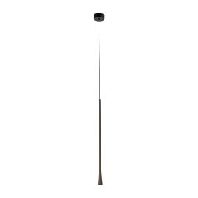 Faro Diana 600 - lampe suspendue - Ø 3,2 x 60 cm - 6W LED inclus - marron foncé