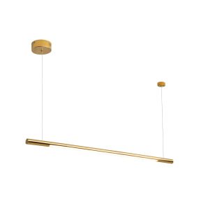 Maxlight Organic - lampe suspendue - 100 x 140 cm - 16W LED dimmable inclus - gold