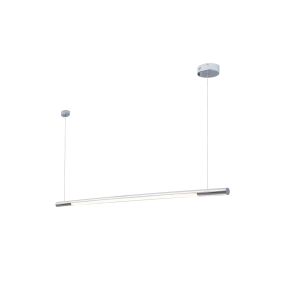 Maxlight Organic - lampe suspendue - 100 x 140 cm - 16W LED inclus - chrome