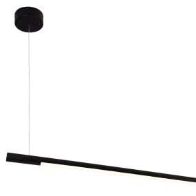 Maxlight Organic - lampe suspendue - 100 x 140 cm - 16W LED inclus - noir
