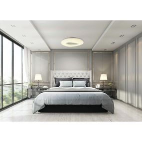 ONE Light Série Cloud - plafonnier - Ø 46 cm - 23W LED inclus - blanc