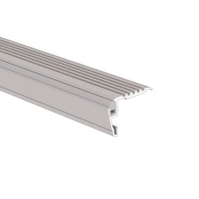 Klus Steko-plus - Profilé LED pour bords de marche - 2,64 x 4,06 cm - argent anodisé