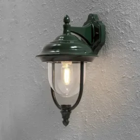 Konstsmide Parma Down - applique murale d'extérieur - 24 x 29 x 26 cm - IP43 - vert