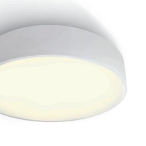 ONE Light LED Project Plafo - plafonnier - Ø 30 x 8 cm - 20W LED inclus - blanc
