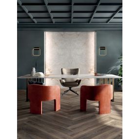 Nova Luce Imar - applique murale - 20 x 24 x 5,5 cm - 13W LED inclus - noir sablé et or