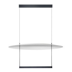 ETH Diana - suspension - Ø 80 x 200 cm - 39W LED dimmable inclus - blanc
