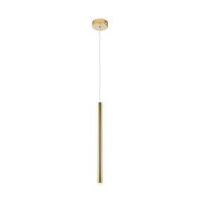 Maxlight Organic - lampe suspendue - Ø 2,5 x 190 cm - 1W LED inclus - or