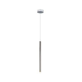 Maxlight Organic - lampe suspendue - Ø 2,5 x 190 cm - 1W LED inclus - chrome