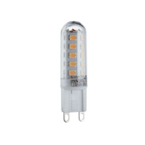 Searchlight Lampe LED - Ø 2 x 6 cm - G9 - 3W dimmable (lot de 10) - 4000K - transparent