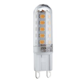 Searchlight Lampe LED - Ø 2 x 6 cm - G9 - 3W non-dimmable (lot de 10) - 2700K - transparent
