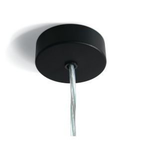 ONE Light - rosace ronde - Ø 8 x 2,5 cm - noir