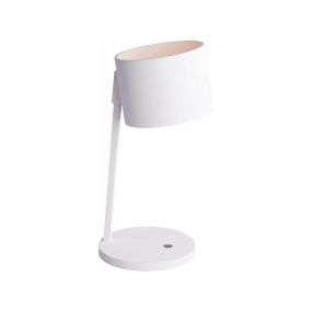 Artdelight Hive - lampe à poser - Ø 18 x 40 cm - interrupteur tactile à 3 positions - 9,3W LED inclus - blanc