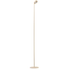 ETH Jake Round - lampadaire - Ø 20 x 154 cm - gradation à 3 niveaux - LED 9W inclus - sable