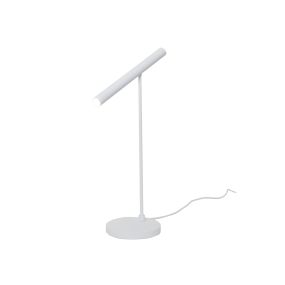 Artdelight Harper - lampe de table avec détecteur de mouvement - 14 x 14 x 52,5 cm - 6W LED dimmable inclus - blanc