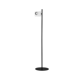 Nova Luce Kedros - lampadaire - Ø 30 x 131 cm - 9W dimmable LED inclus - blanc