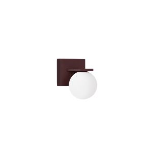 Nova Luce Oracle - applique murale extérieure - 12 x 17,5 x 21,8 cm - 9W LED inclus - IP65 - corten