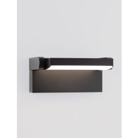 Nova Luce Sally - applique murale d’extérieur - 21 x 16,5 x 10 cm - LED 20W incluse - IP54 - noir