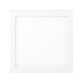 Nova Luce Panel - spot encastré - 23 x 23 x 3 cm - 18W LED inclus - blanc - couleur de lumière blanc froid