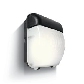 ONE Light Industrial LED Lights - plafonnier/mur extérieur - 26 x 11,5 x 30 cm - 50W LED inclus - IP65 - noir