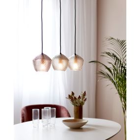 Nordlux Orbiform - lampe suspendue - 71 x 15 x 215,2 cm - laiton