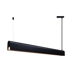 Design for the People Beau 100 - lampe suspendue - 100 x 308,5 cm - 15W LED inclus - noir