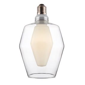 Nordlux Deco - Ø 11,9 x 18,6 cm - E27 - 4,15W dimmable - 2700K - blanc clair et mat