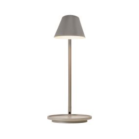 Design for the People Stay - lampes de table - Ø 20 x 47 cm - 14,5W dimmable LED inclus - gris