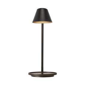 Design for the People Stay - lampes de table - Ø 20 x 47 cm - 14,5W LED dimmable inclus - noir
